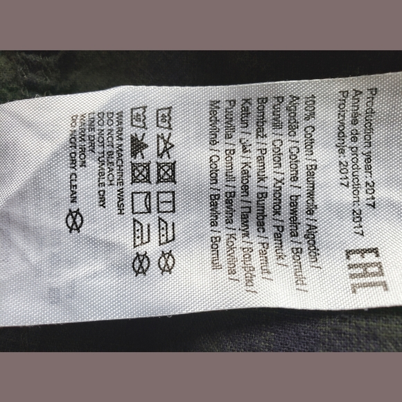 Only & Sons Slim Fit Long Sleeve Button Down - Picture 7 of 7